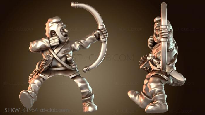 Military ПЕРСИДСКИЙ КОНЬ ЛУЧНИКА Закаленный