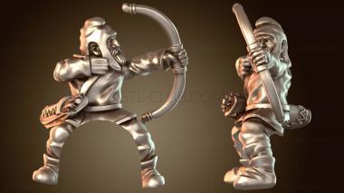 3D модель ПЕРСИДСКИЙ ЛУЧНИК-КОННИК (STL)