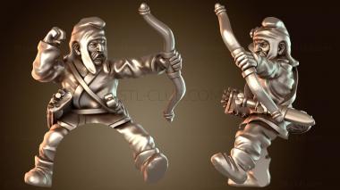 3D модель ПЕРСИДСКИЙ ЛУЧНИК-КОНЬ Ксениал (STL)