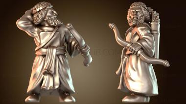 3D модель Наступление персидских лучников (STL)