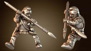 3D модель Персидский асабари захватчик (STL)