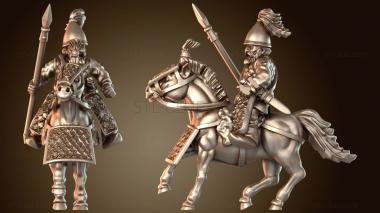 3D модель ПЕРСИДСКИЙ ТЯЖЕЛЫЙ ВСАДНИК (STL)