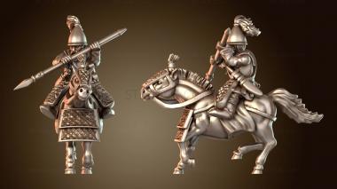 3D модель ПЕРСИДСКИЙ ТЯЖЕЛЫЙ ВСАДНИК Брутальный (STL)