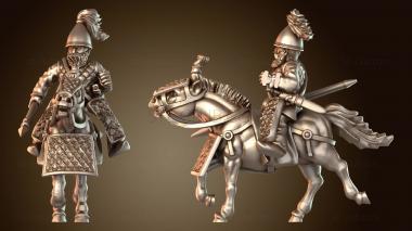 3D модель ПЕРСИДСКИЙ ТЯЖЕЛЫЙ ВСАДНИК Свирепый (STL)