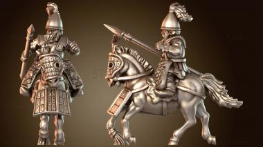 3D модель ПЕРСИДСКИЙ ТЯЖЕЛЫЙ ВСАДНИК Grim (STL)