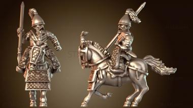 3D модель ПЕРСИДСКИЙ ТЯЖЕЛЫЙ ВСАДНИК Джаггернаут (STL)