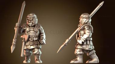 3D модель ПЕРСИДСКАЯ БЕССМЕРТНАЯ ЭЛИТА (STL)