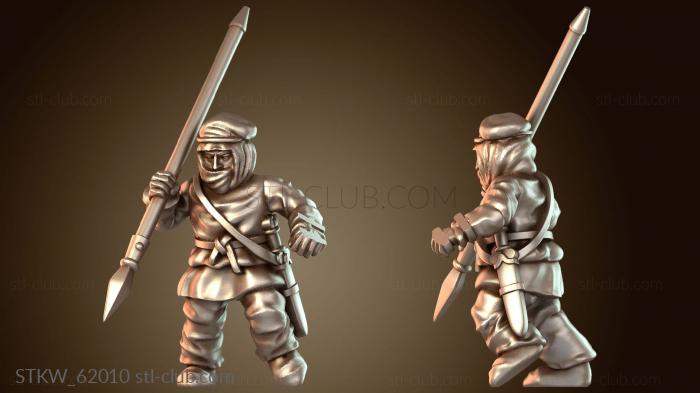 Military ПЕРСИДСКИЕ КАРДАКЕСЫ Копьеносцы