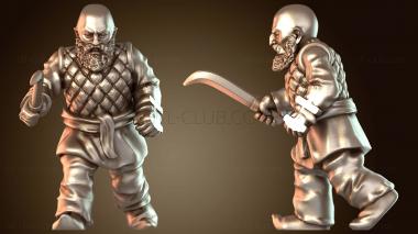 3D модель ПЕРСИДСКАЯ ПАСТИ С СЕРПОМ (STL)