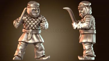 3D модель ПЕРСИДСКАЯ ПАСТИ С СЕРПОМ Savage (STL)