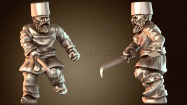 3D модель ПЕРСИДСКАЯ ПАСТИ С СЕРПОМ Смертельная (STL)