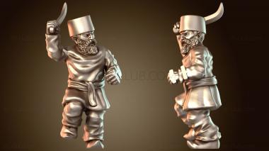 3D модель ПЕРСИДСКАЯ ПАСТИ С СЕРПОМ Тактическая (STL)