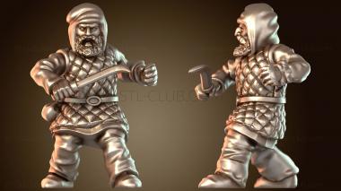3D модель ПЕРСИДСКАЯ ПАСТИ С СЕРПОМ Невидимка (STL)