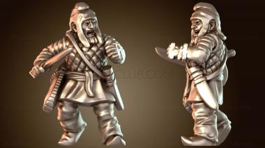 3D модель ПЕРСИДСКАЯ ПАСТИ С МЕЧОМ Дисциплинированная (STL)