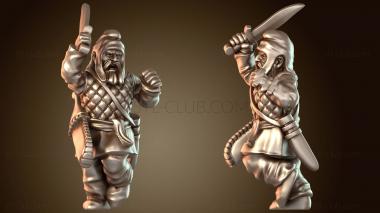 3D модель ПЕРСИДСКАЯ ПАСТИ С МЕЧОМ Ветеран (STL)