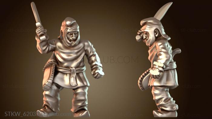 Military ПЕРСИДСКИЕ ПАСТИ С МЕЧОМ Закаленные