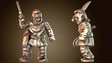 3D модель ПЕРСИДСКИЕ ПАСТИ С МЕЧОМ Закаленные (STL)