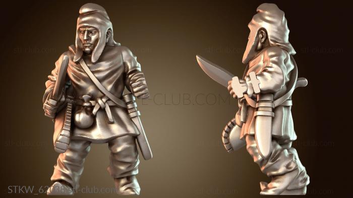 Персидская пасти с мечом-пирсингом