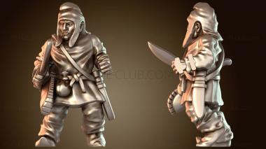 3D модель Персидская пасти с мечом-пирсингом (STL)