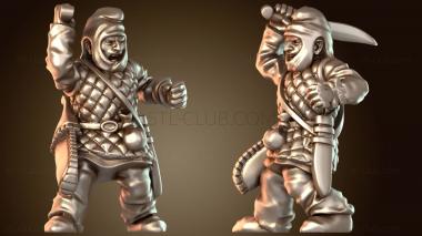 3D модель ПЕРСИДСКАЯ ПАСТИ С МЕЧОМ Гневный (STL)