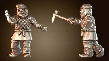 3D модель ПЕРСИДСКИЙ ТАКАБАРА Рыцарский (STL)