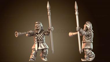 3D модель Знамя командования персов, изношенное в боях (STL)