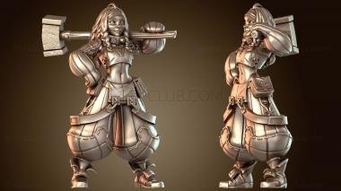 3D модель Фиби, инженер по охоте на монстров (STL)