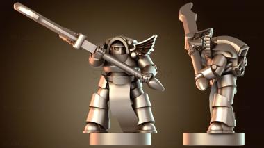 3D модель Феникс Терминатор Злобный (STL)