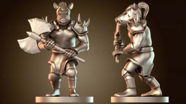 3D модель Орк со свиным лицом (STL)