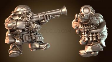 3D модель Пирата Энано (STL)