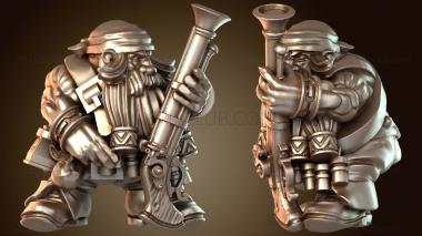 3D модель Пирата Энано Мужественный (STL)