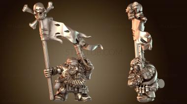 3D модель Pirata Enano Portaestandarte (STL)