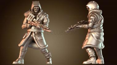 3D модель Пиратский ветеран (STL)