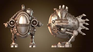 3D модель Пират Брузер Клоу Уокер Хэтч (STL)