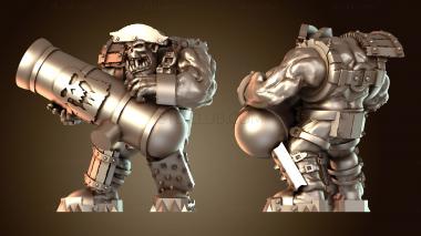 3D модель Пиратский танк Broozer Huntas Mounted (STL)