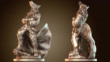 3D модель Капитан пиратов (STL)