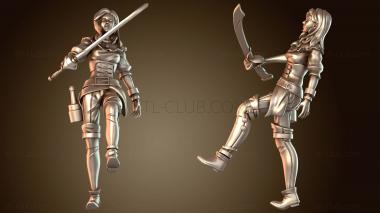 3D модель Пиратский женский меч (STL)