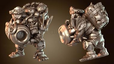 3D модель Пират Орк Бэй MG Savage (STL)