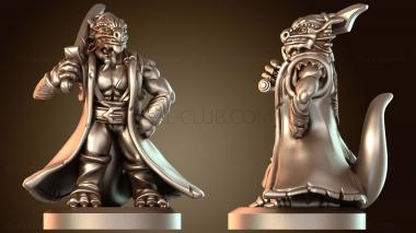 3D модель Пират Зенфир Высокий Свирепый (STL)