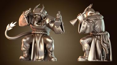 3D модель Вариант химии Чумного Доктора (STL)