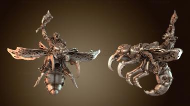 3D модель Чумные наездники-камикадзе (STL)