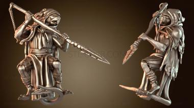 3D модель Чумные туннелисты Молератмены Копатели (STL)