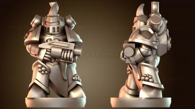 3D модель Чумной Воин Больной (STL)