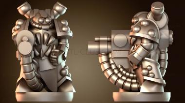 3D модель Чумной воин Грязный (STL)