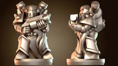 3D модель Чумной Воин Сочащийся (STL)