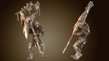 3D модель Знамя Воинов Чумы (STL)