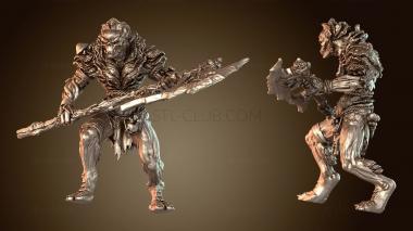 3D модель Большой топор чумных воинов (STL)