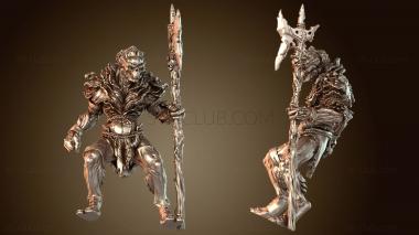 3D модель Алебарда чумных воинов (STL)