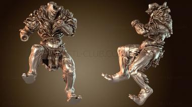 3D модель Чумные воины бушуют (STL)