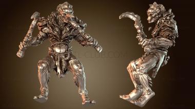 3D модель Чумные воины Серпы (STL)